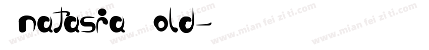 Anatasia Bold字体转换